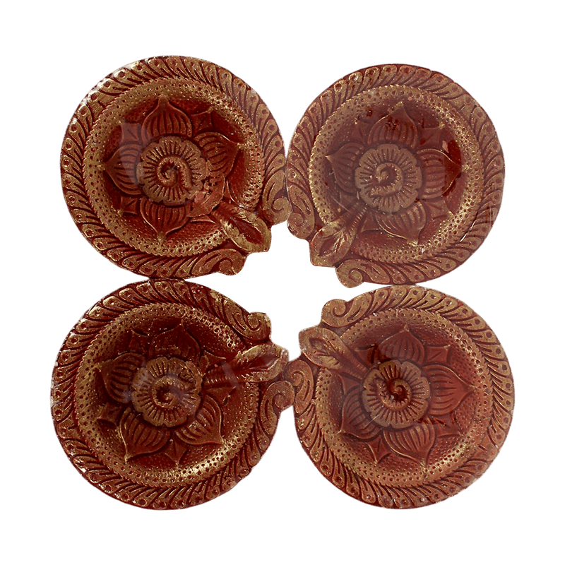 Fancy Diyas - Set of 4 Pieces