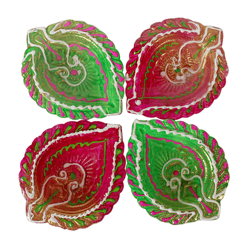 Fancy Diyas - Set of 4 Pieces