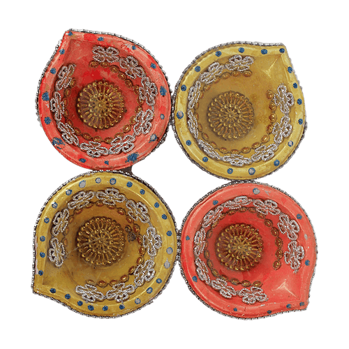 Fancy Diyas - Set of 4 Pieces