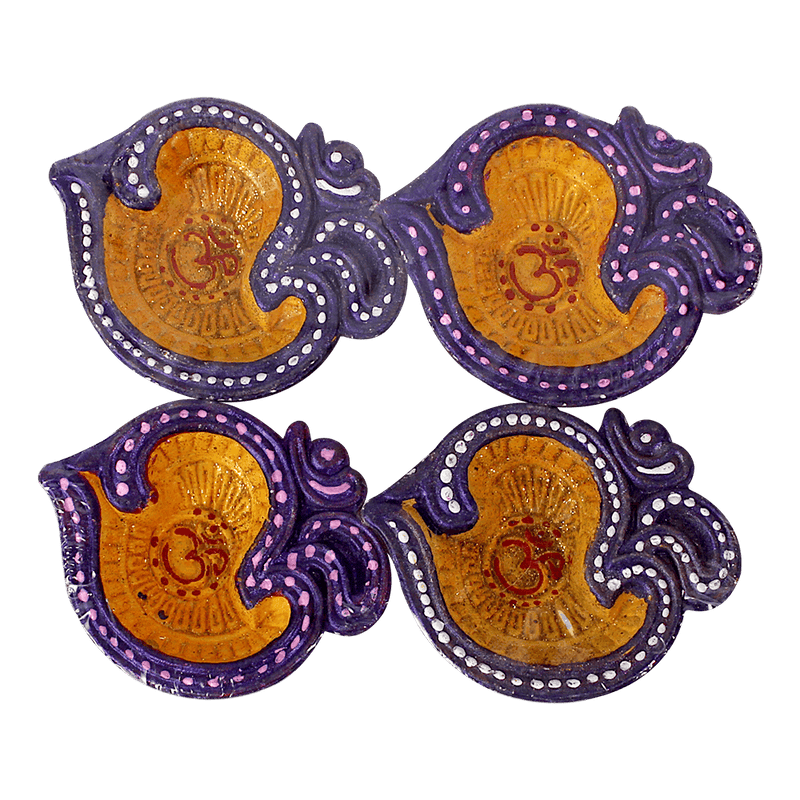 Fancy Diyas - Set of 4 Pieces