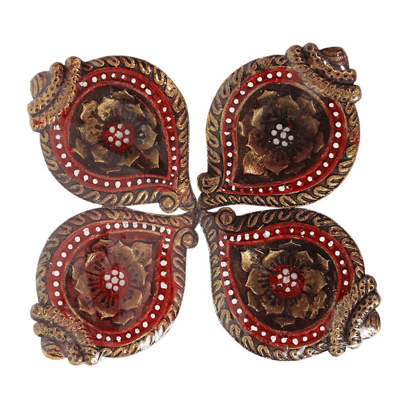 Fancy Diyas - Set of 4 Pieces
