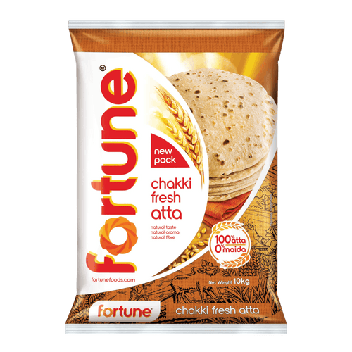 Fortune - 10kg Chakki Atta (Wheat Flour)