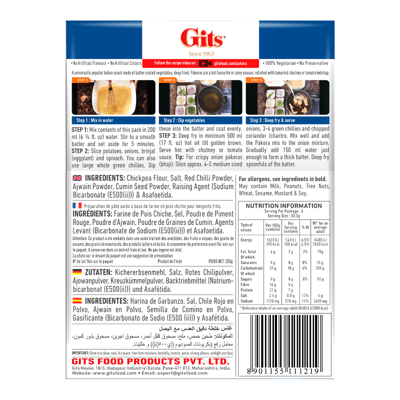 Gits - 200g Pakora mix