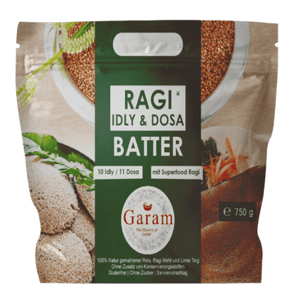 Garam - 750g Ragi Idly &amp; Dosa Teig