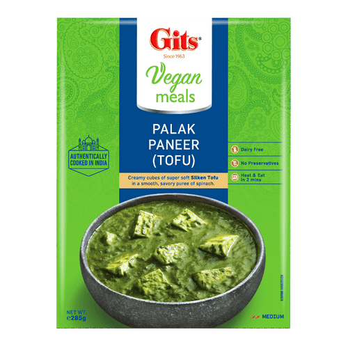Gits - 285g Palak Paneer (Tofu) RTE