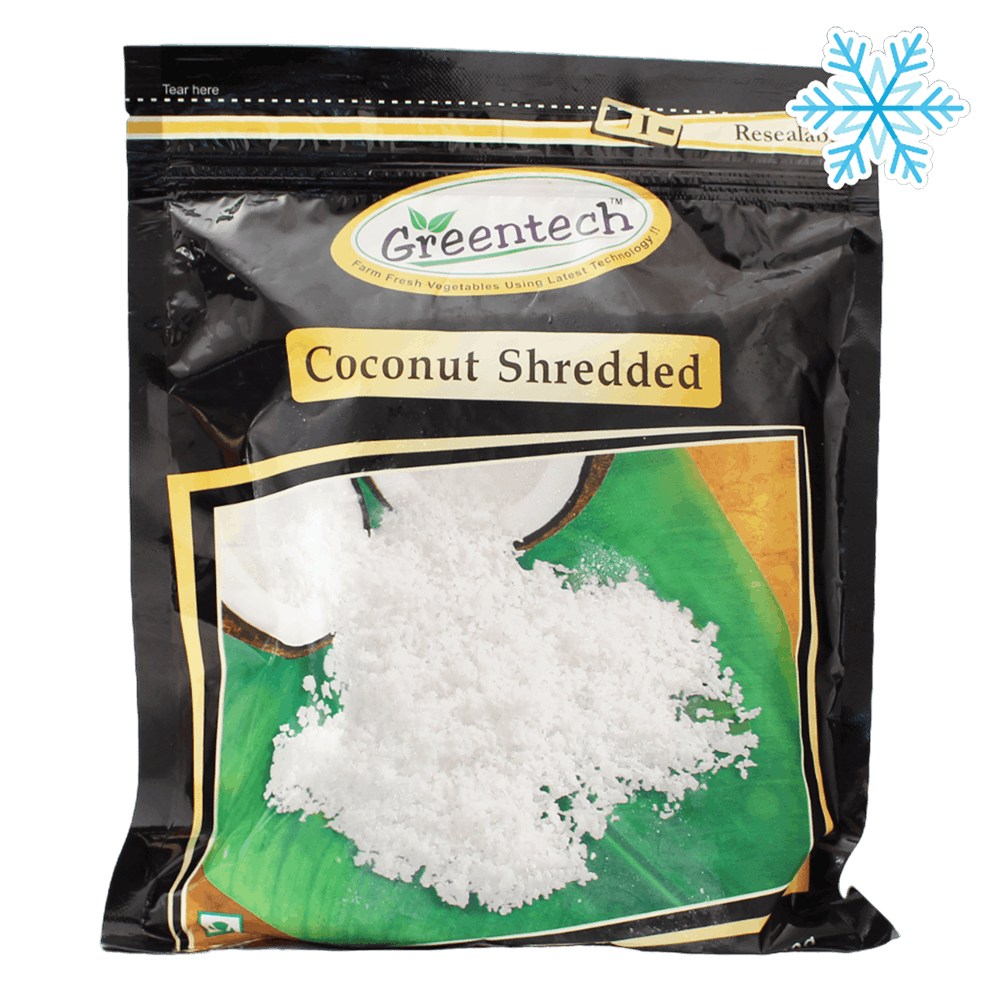 Greentech - 315g (Gefroren) Kokosnuss Geraspelt