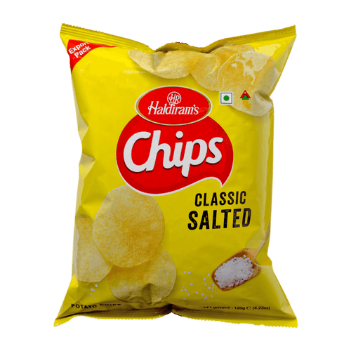 Haldiram's - (Best Before 12/08/26) 120g Klassische Gesalzene Chips
