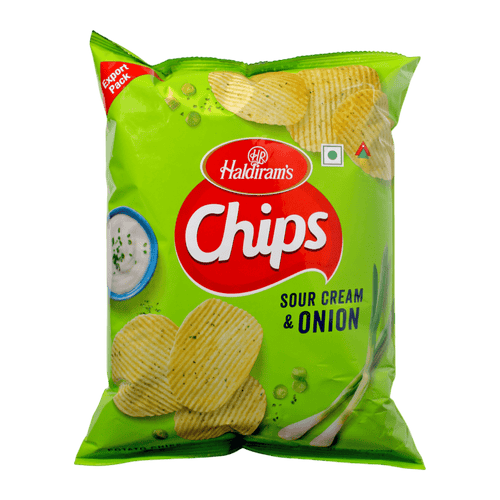 Haldiram's - 120g Sour Cream & Onion Chips