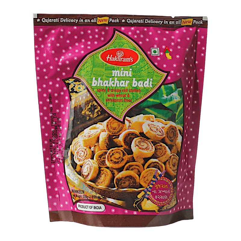 Haldiram's - 200g Bhakhar Badi Mini Rolls