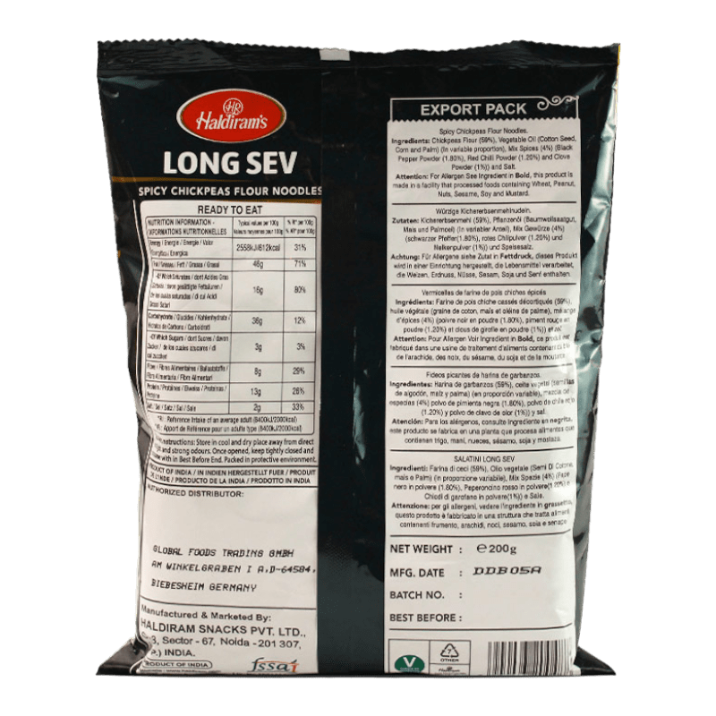 Haldiram's - (Best Before 12/08/26) 200g Long Sev