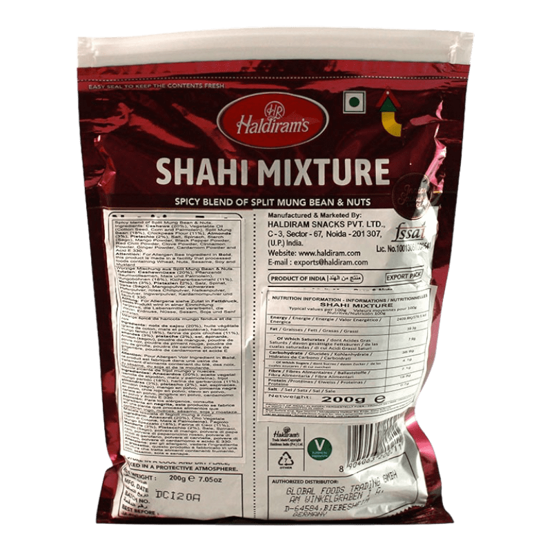 Haldiram's - (Best Before 15/08/26) 200g Shahi Mix