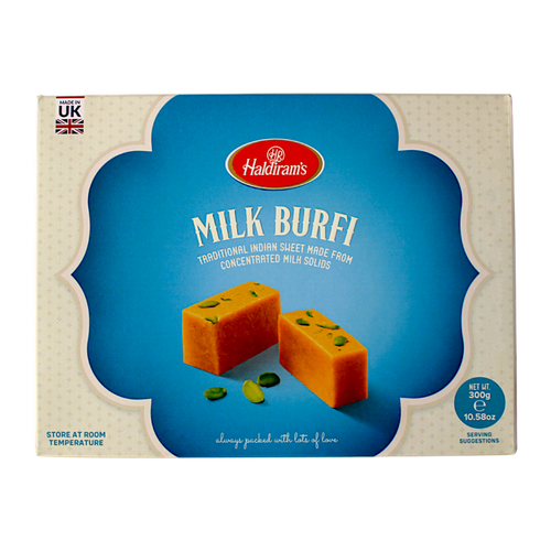Haldiram's - 300g Milk Barfi