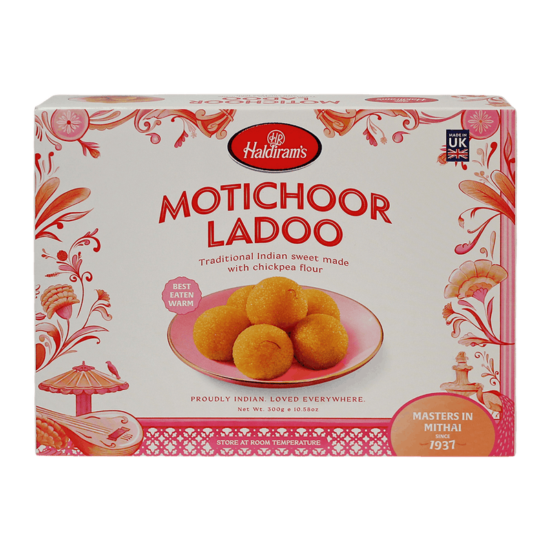 Haldiram's - (Best Before 17/06/2026) 300g Motichoor Ladoo