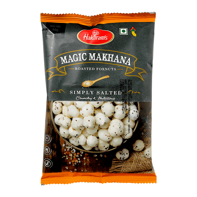 Haldiram's - 30g Magic Makhana Roasted Foxnuts (Simply salted)