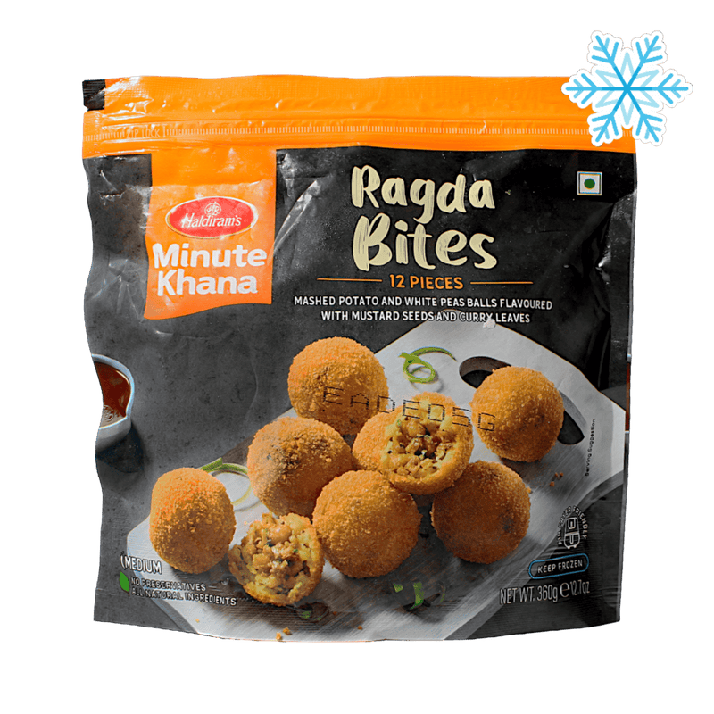 Haldiram's - 360g (Frozen) Ragda Bites 12 pieces (medium)