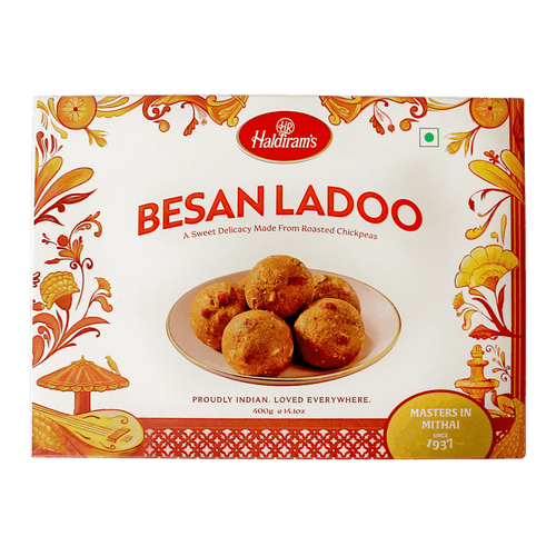 Haldiram's - 400g Besan Ladoo Balls