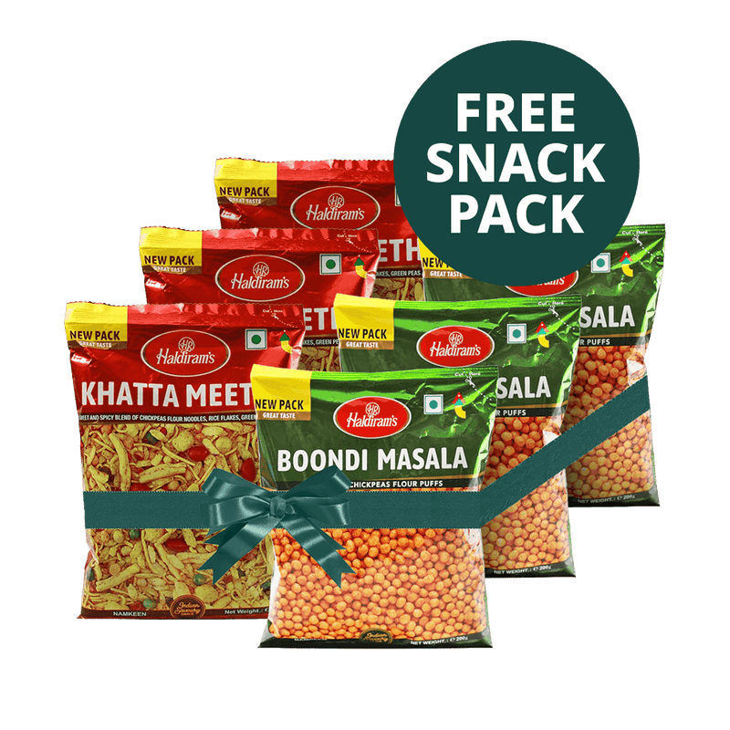 Haldiram's - Rescue box (3x Khatta Meetha & 3x Boondi Masala)