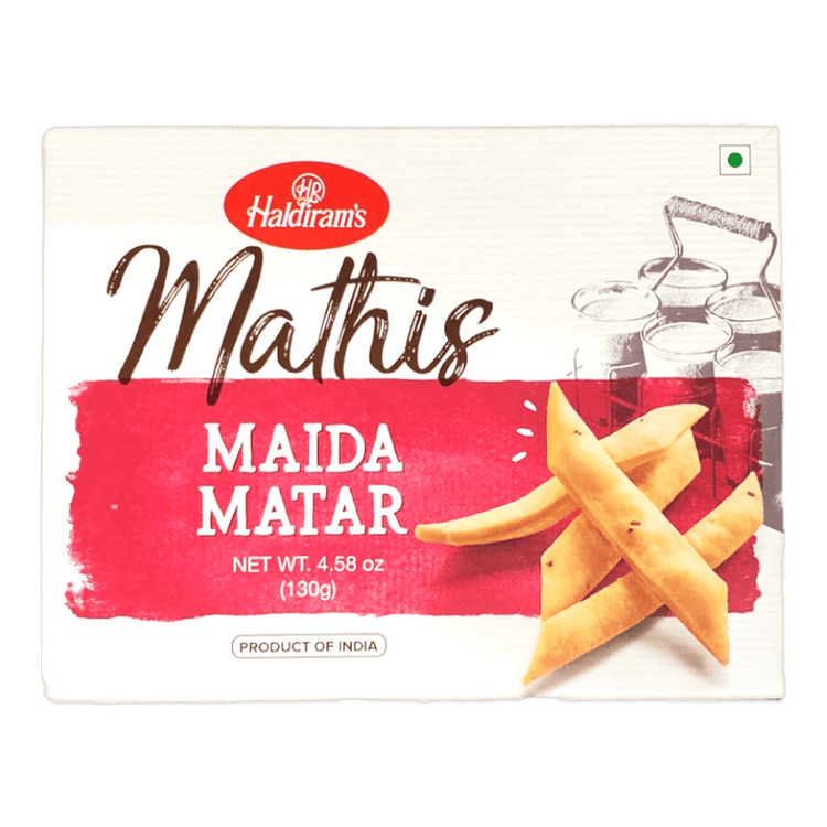 Haldiram's - 130g Mathis Maida Matar – Jamoona