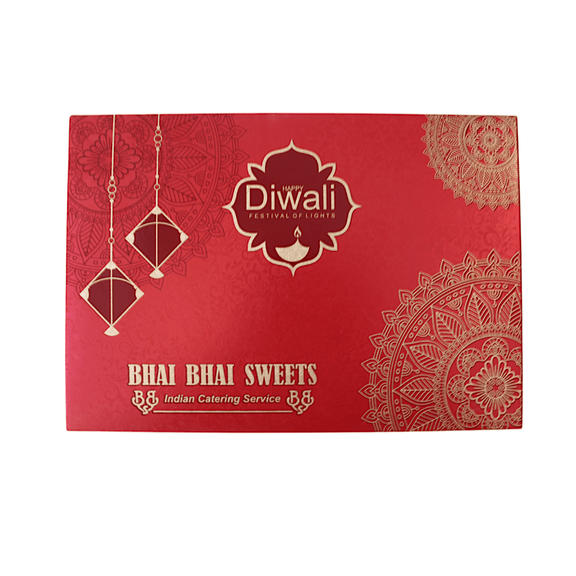 Handmade &amp; Fresh - 1kg Sweets Diwali Giftbox (Premium Ingredients)