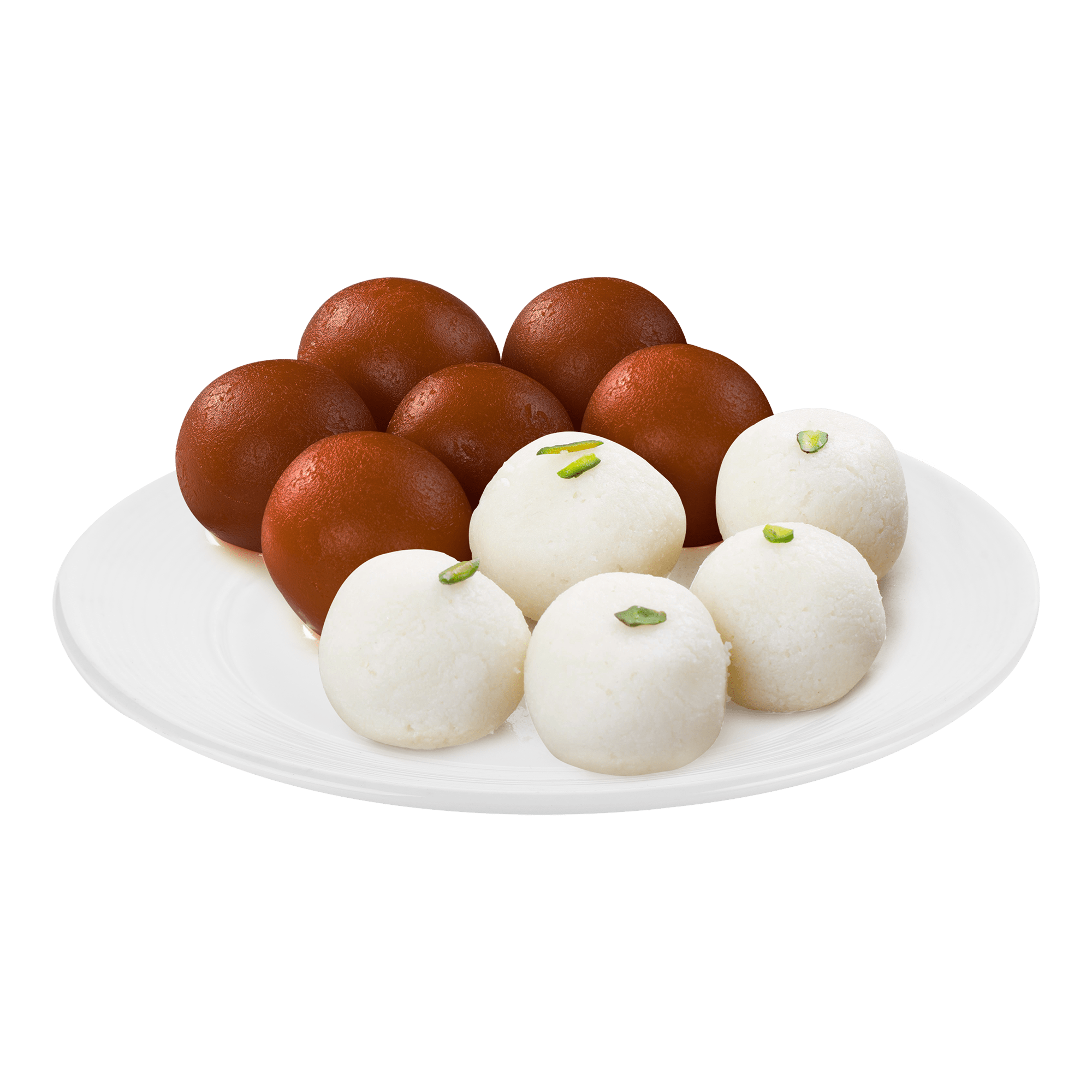 Handgemacht &amp; Frisch - 400g 2in1 Packung Gulab Jamun &amp; Rasgullas