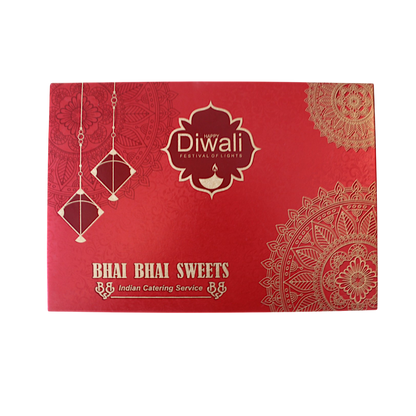 Handmade &amp; Fresh - 500g Sweets Diwali Giftbox (Premium Ingredients)