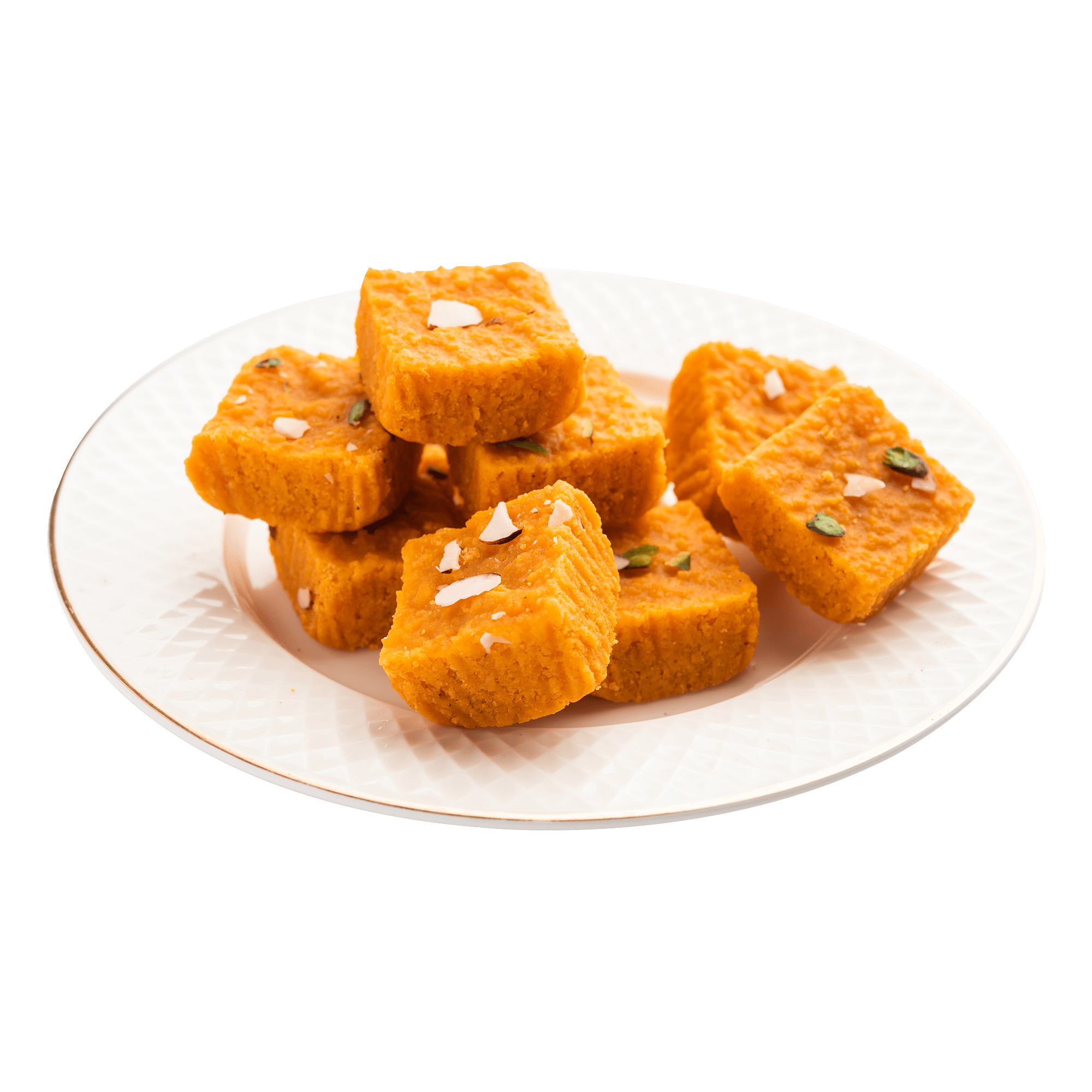Handgemacht &amp; Frish - 400g Besan Barfi