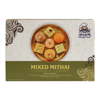 Happy Halwai - 300g Mix Mithai Geschenkbox