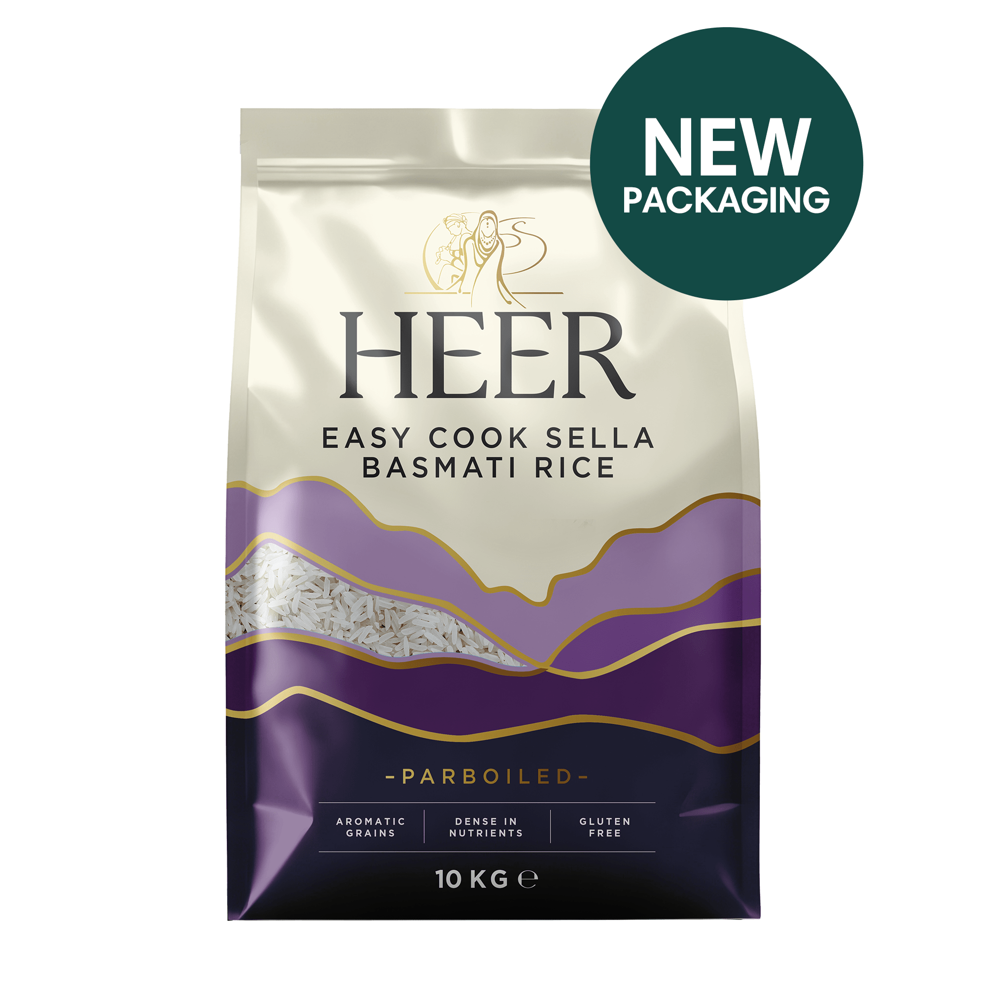 Heer - 10kg Easy cook sella basmati rice (parboiled) – Jamoona