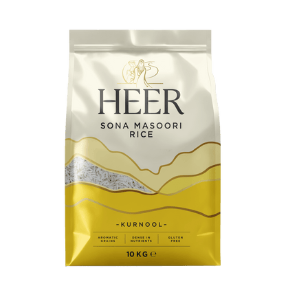 Heer - 10kg Sona Masoori Reis