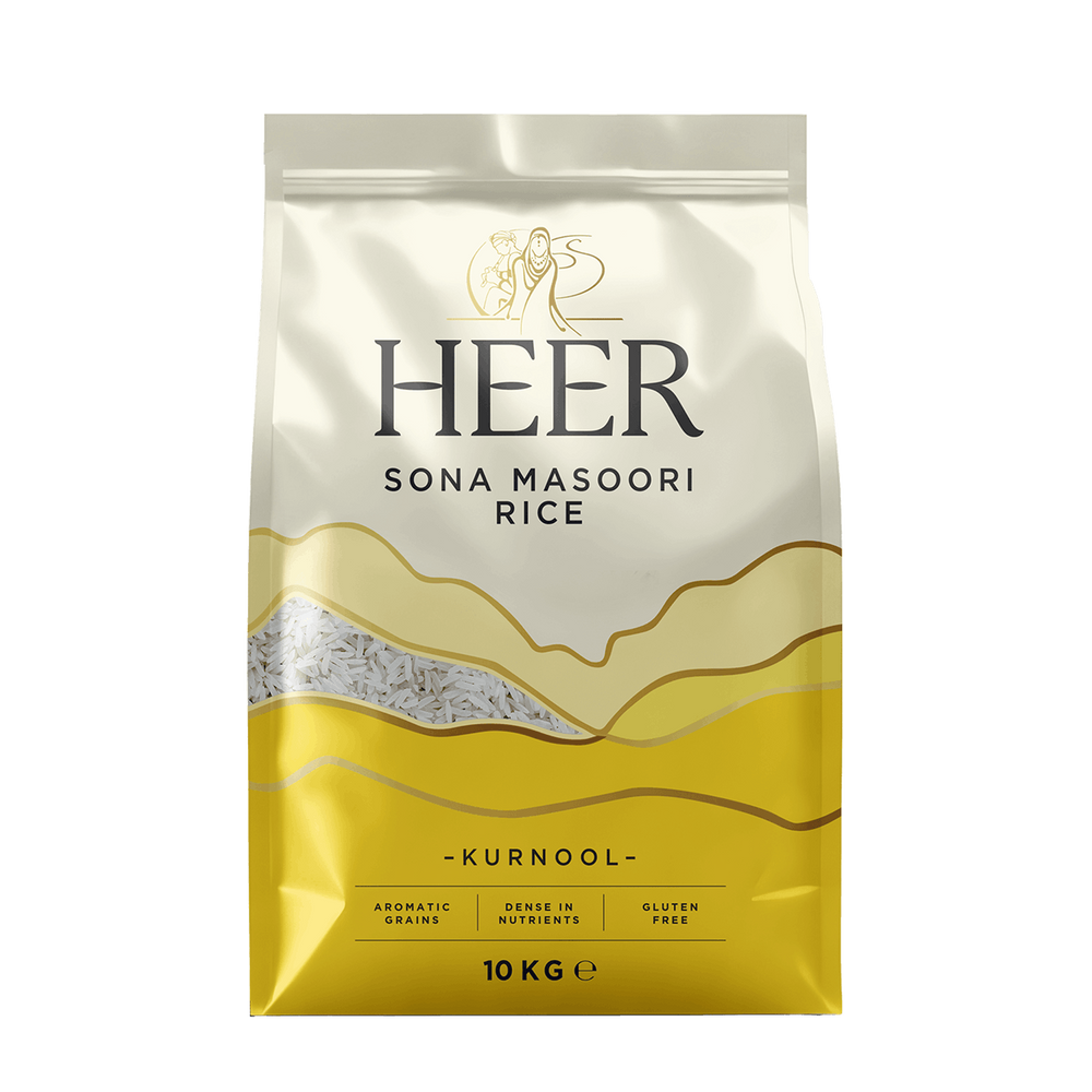 Heer - 10kg Sona Masoori Reis