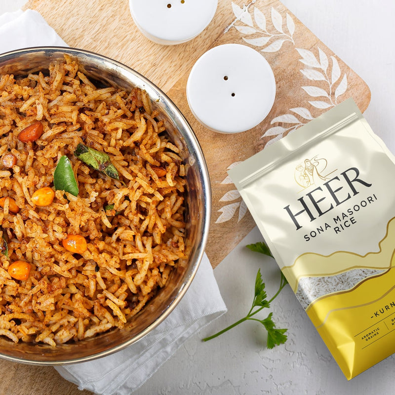 Heer - 10kg Sona Masoori Rice