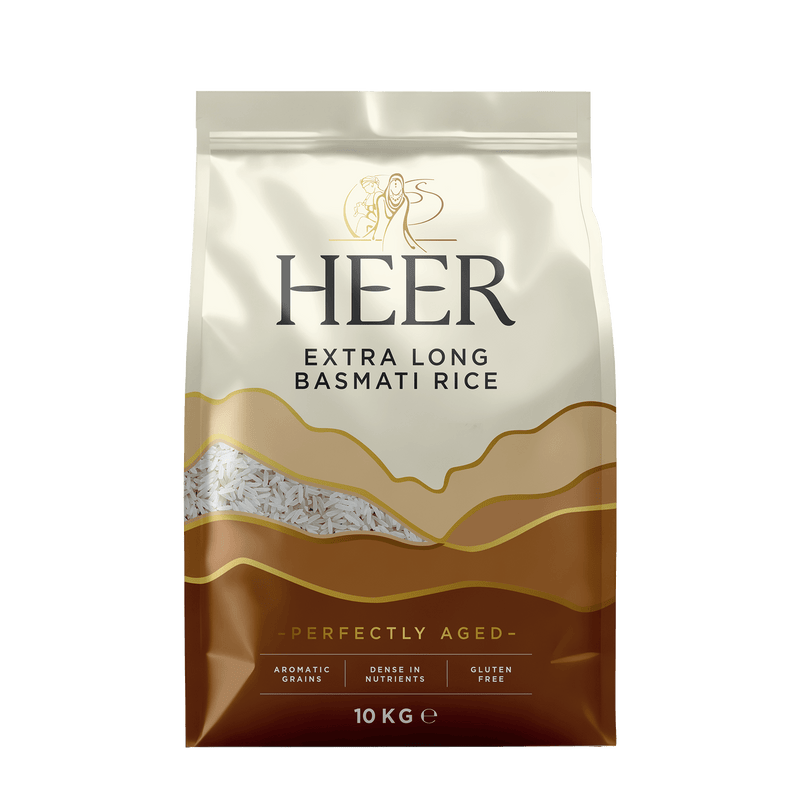 Heer - 10kg Superior Basmati Rice Extra Long