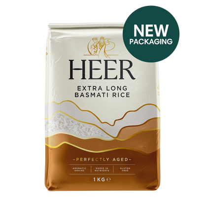 Heer - 1kg Superior Basmati Reis extra lang