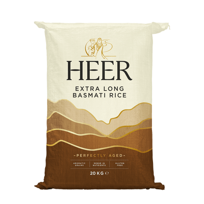Heer - 20kg Superior Basmati Rice Extra Long