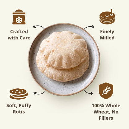 Heer - 5kg Chakki Atta (Whole Wheat Flour)