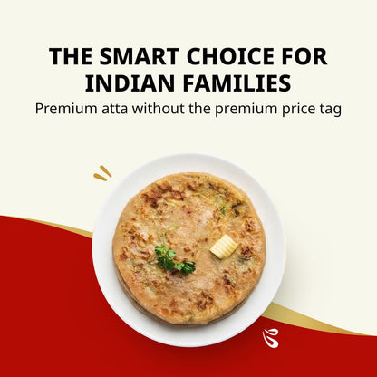 Heer - 5kg Chakki Atta (Whole Wheat Flour)