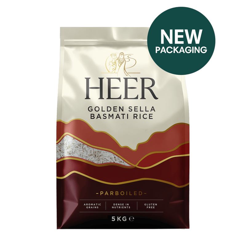 Stella Basmati Rice Heer - 5kg Golden sella basmati rice (parboiled) – Jamoona