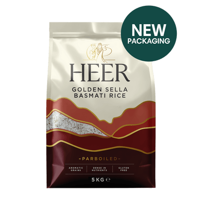 Heer - 5kg Golden sella basmati rice (parboiled)
