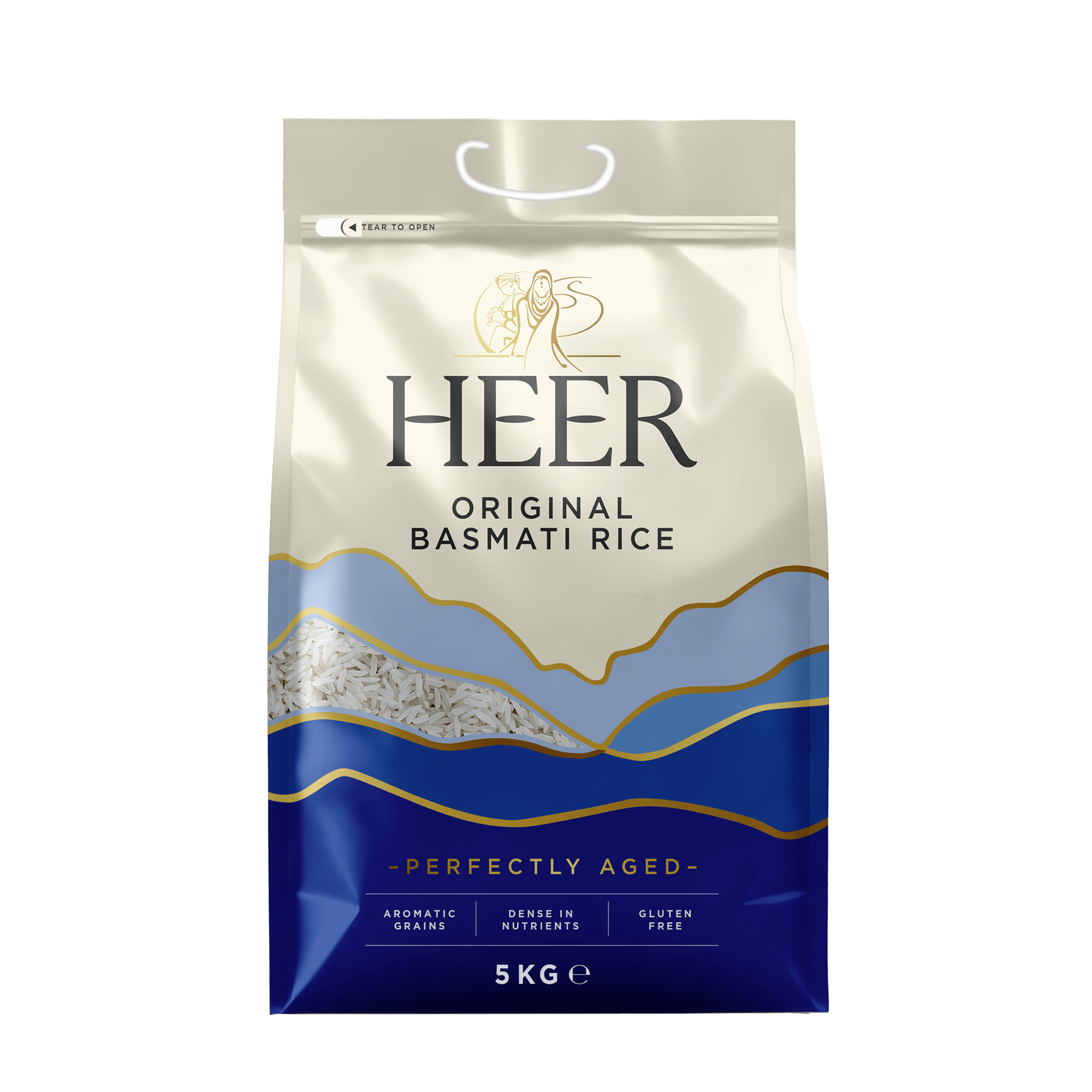 Heer - (Best Before 30/06/2026) 5kg Original Basmati Rice