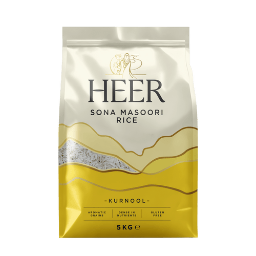 Heer - 5kg Sona Masoori Reis
