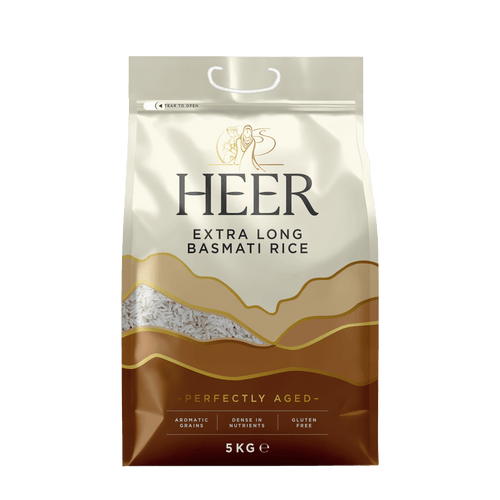 Heer - 5kg Superior Basmati Reis extra lang