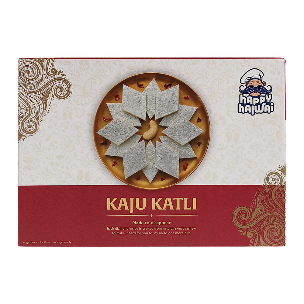 Happy Halwai - 300g Kaju Katli Geschenkbox