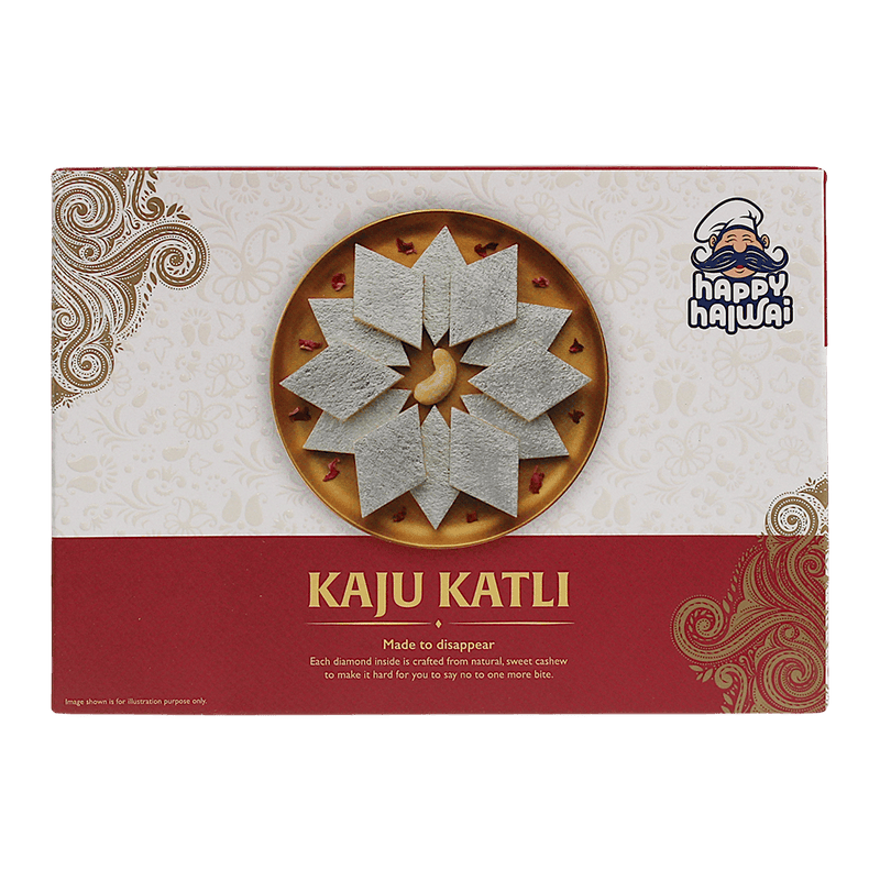 Happy Halwai - 300g Kaju Katli Geschenkbox