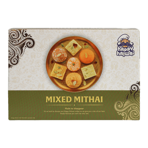 Happy Halwai - 300g Mix Mithai Geschenkbox