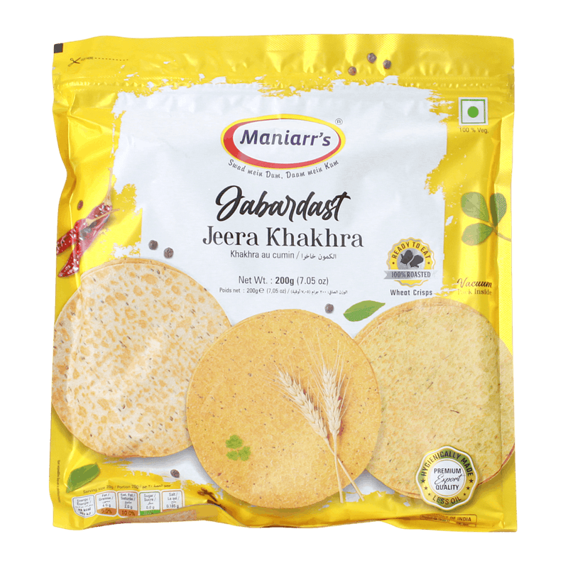 Maniarr's - 200g Chatpata Jeera Kakhra