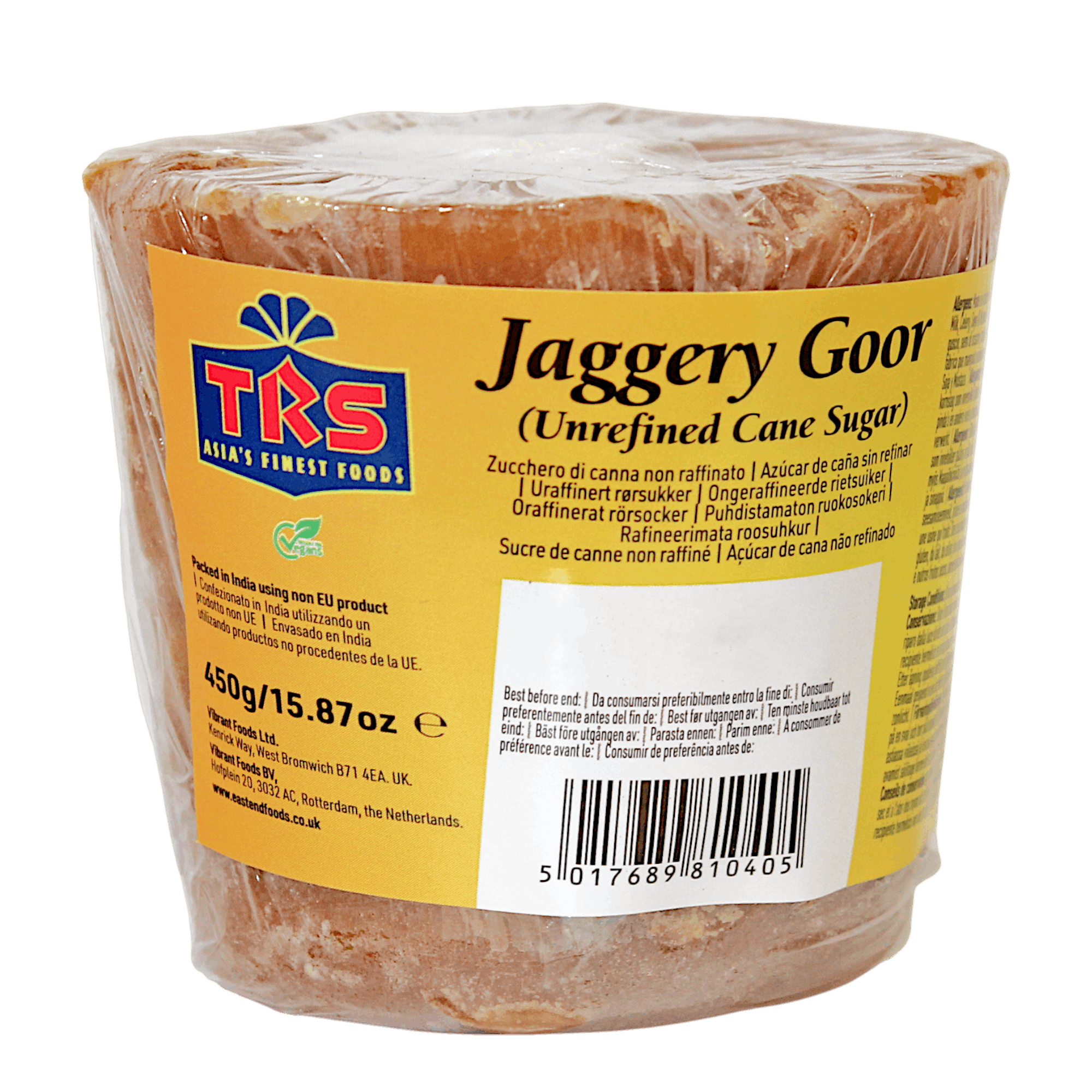 TRS - 450g Cane Sugar (Jaggery Goor)