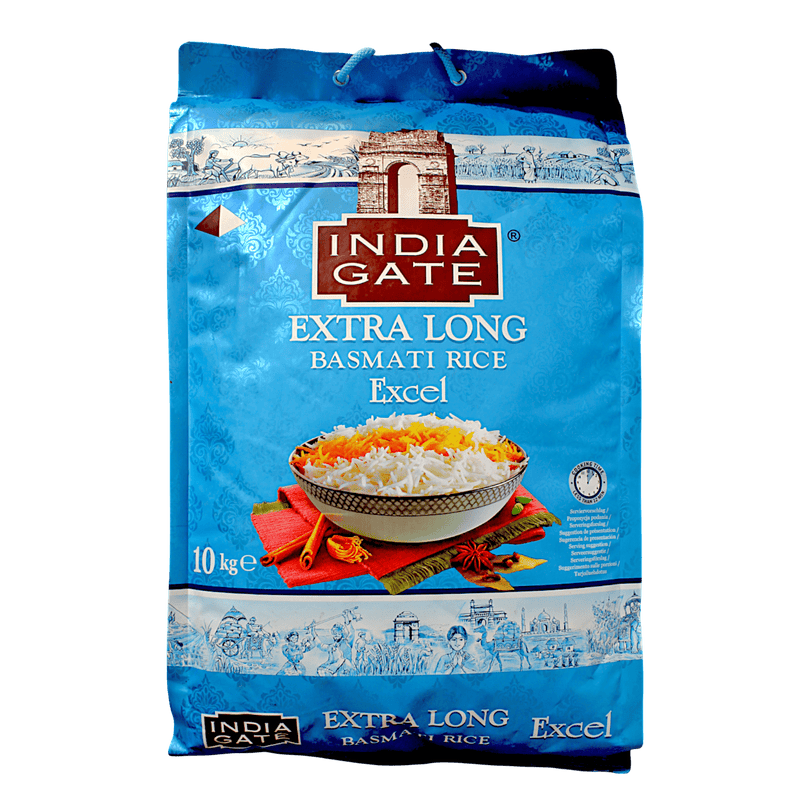 India Gate - 10kg Basmatireis Excel Extra lang