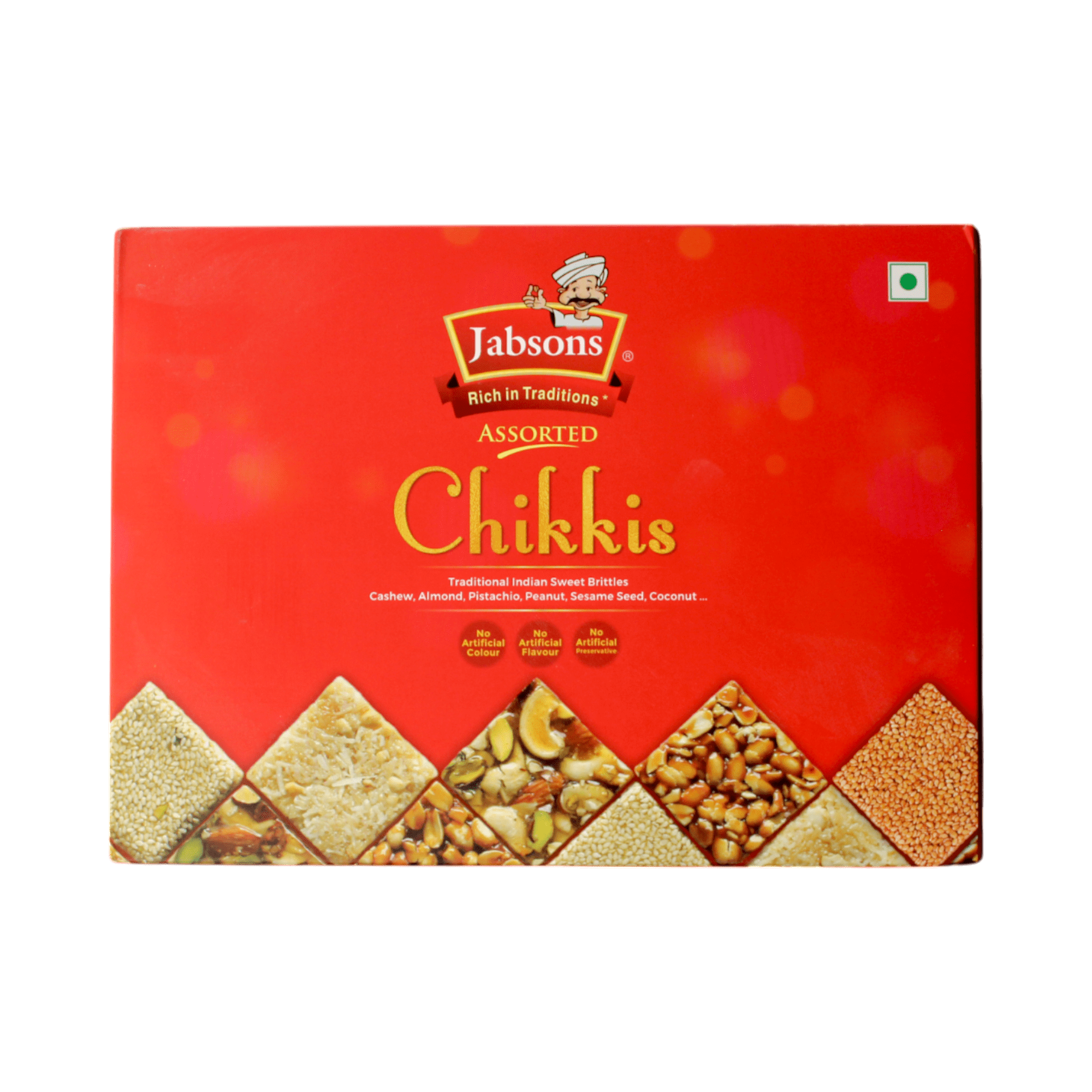 Jabsons - 400g Chikki Assorted