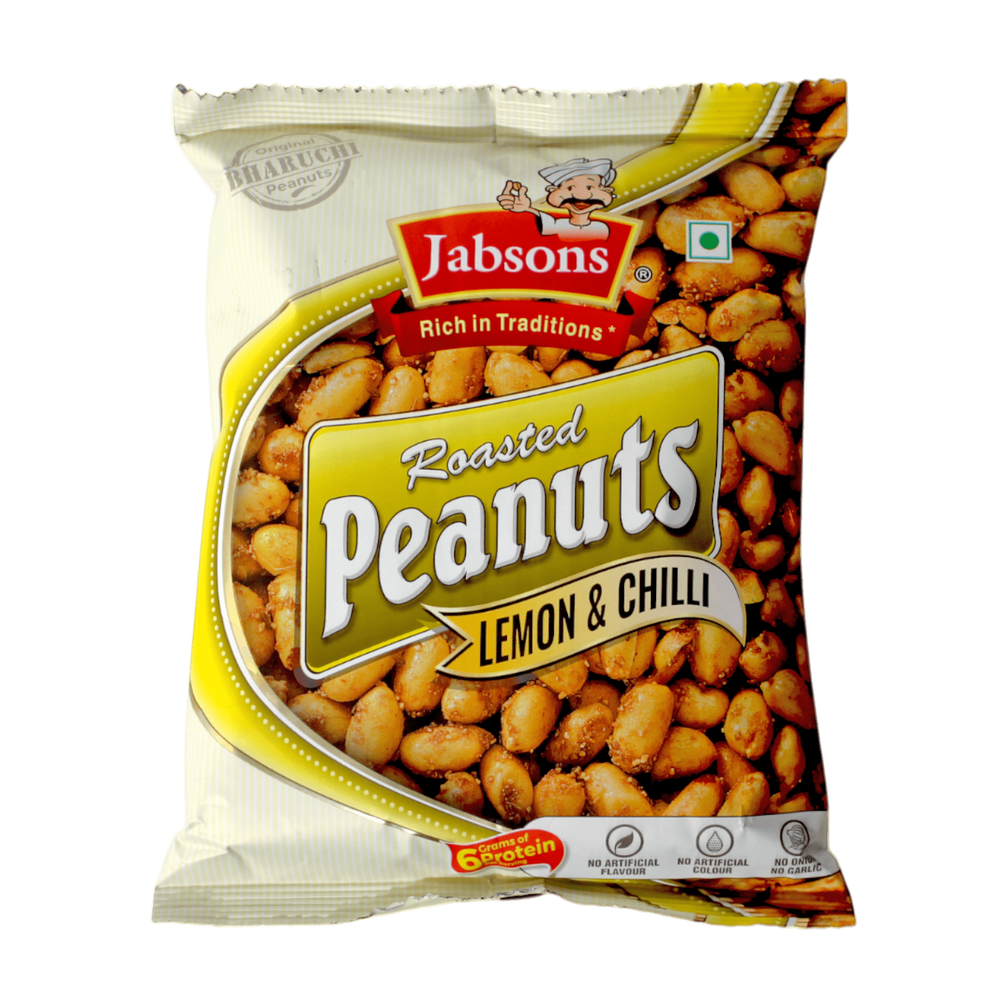 Jabsons - 140g Roasted Peanuts Lemon &amp; Chilli