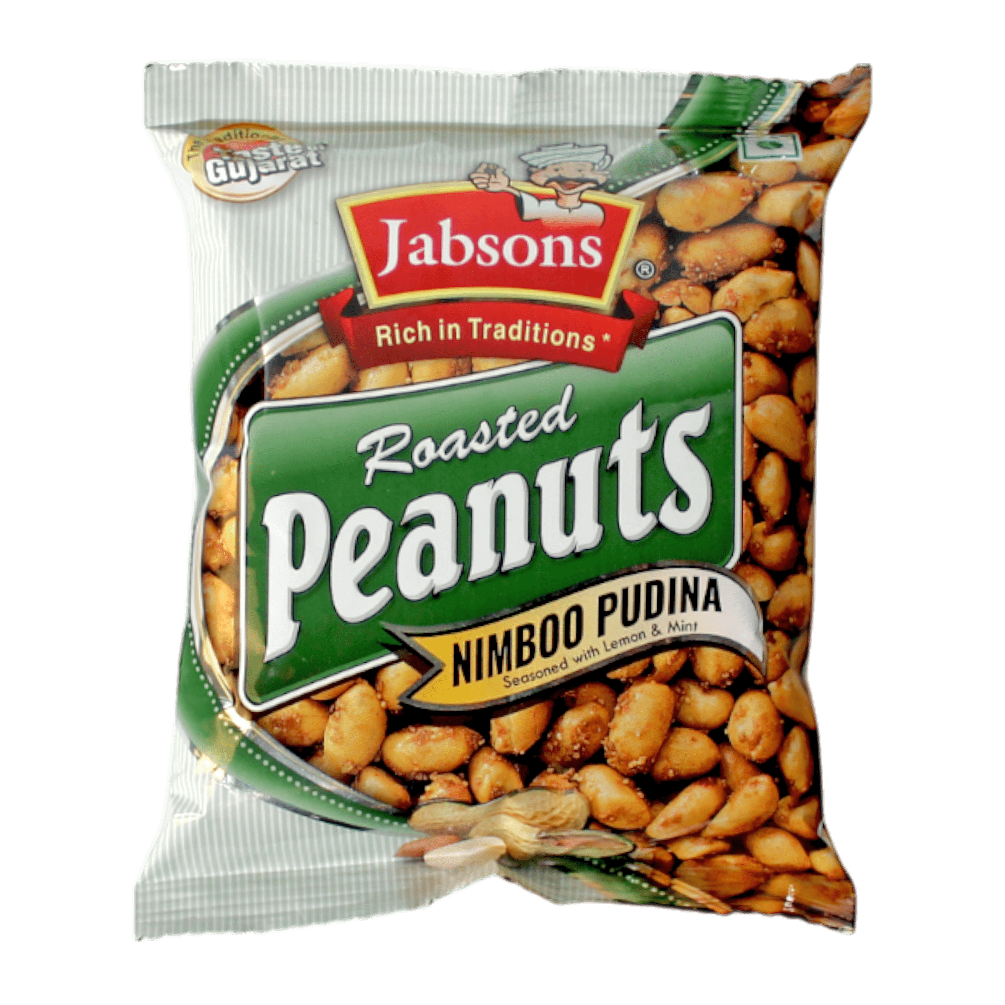 Jabson - 140g Nimboo Pudina (Geröstete Erdnüsse)